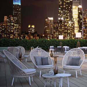 Mobilier d'extérieur personnalisé de haute qualité Chaise de loisirs en rotin Chaise longue en aluminium pour patio - Product Image 2