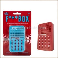 Custom 16-Button Music Box with Funny Talking Sound & 16 Keys Effect Practical Joke Electronic Consumer Product