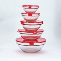 2025 nouvelle Collection 5 pièces ensemble bol bol à salade bol alimentaire famille pour cuisine décor à la maison accessoires en gros