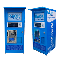 Distributeur d'eau commercial amélioré avec eau filtrée et désinfectée pour les localités urbaines périurbaines