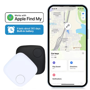 Traceur intelligent anti-perte carré en plastique avec alarme bidirectionnelle, capture de photos et positionnement cartographique pour la recherche d'objets et les personnes âgées - Product Image 6