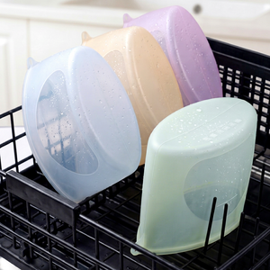 Magnetic <b>Reusable</b> Eco-Friendly Minimalist Square Folding Multifunction Silicone <b>Food</b> Storage Bag <b>Pouch</b> <b>Food</b> Grade Safe Platinum - Product Image 3