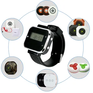 Waterproof Wireless Call Button / Waiter Calling System Restaurant calling Systems