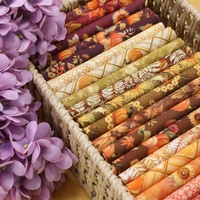 Lot de tissus Fat Quarter personnalisés pour artisanat fait main, doublures et couture, teinture réactive