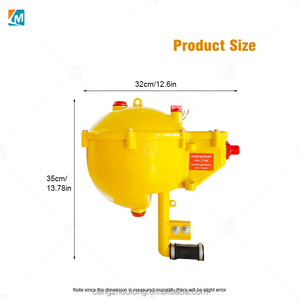 LML-69 Système de ligne <span class=keywords><strong>d</strong></span>'abreuvement pour poulailler en gros, Régulateur de pression <span class=keywords><strong>d</strong></span>'<span class=keywords><strong>eau</strong></span> pour poulets avec vanne à bille et réservoir, Régulateur <span class=keywords><strong>d</strong></span>'<span class=keywords><strong>eau</strong></span> pour volailles - Product Image 2