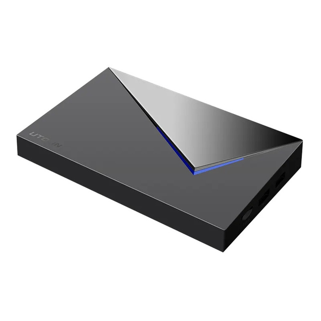 Utocin Alpha TVONLINE Box S905W2 5g Wifi 2GB 16GB Android 11 TV Box Utocin Alpha 4K Media Streamer-Box
