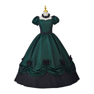 Ecowalson Abito da ballo in poliestere stile Lolita con fiocco, ispirato al personaggio medievale vittoriano, <span class=keywords><strong>fantasia</strong></span> europea e americana - Product Image 5