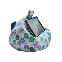 Support de tablette et support de téléphone en microbilles imprimées numériquement, mains libres pour dormir, avion, camping, bureau et usage domestique