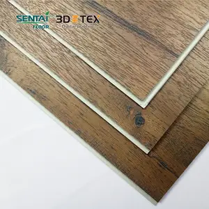 Sentai 3D TEX Digital Printing Spc Flooring With SPC Core Vinyl Flooring For Living Room Bed Room