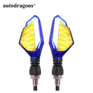 Clignotants LED pour moto, feux de signalisation gauche et droite, feux de jour, indicateurs, clignotants - Product Image 3