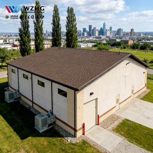 Column-<b>free</b> Prefab Steel Structure NBA Standard Venue with 50-Year Lifespan and 200km/<b>h</b> Wind Resistance for Municipal Projects - Product Image 1