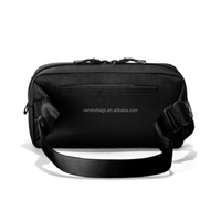 Custom Logo Mobiele Telefoon Tas Kleine Crossbody Borst Tas Voor Sling Man Unisex Messenger Nylon Schouder Zijtas Klein Heuptasje