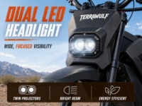 Moto tout-terrain électrique puissante M7, cadre robuste, moto électrique tout-terrain pour adultes, conduite tout-terrain