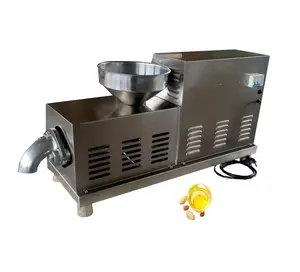 Desktop stainless steel oil presser sunflower oil extractor machine
