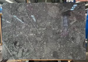 Losas y azulejos de mármol pulido natural <span class=keywords><strong>RITZ</strong></span> GREY Goldtop al por mayor para encimeras de mármol y tocadores de baño - Product Image 5