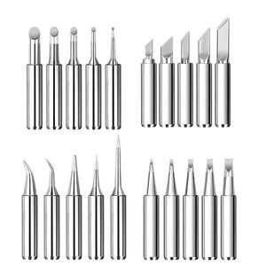 Kit de pointes de fer à souder 0,5 mm 1,2 mm 2,4 mm 3 mm 5 mm T-K T-I T-2.4D T-3C T-B Pointes de remplacement universelles pour station de soudage - Product Image 2