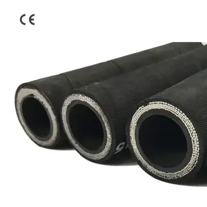 SAE 100R3/EN 854 R3 High-Temperature Rubber Hoses for Petroleum and Water-Based Hydraulic Fluid Applications