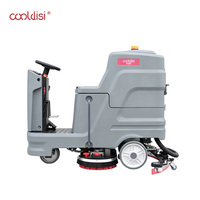 Nettoyeur de sols industriel électrique autoporté KDS-X6 de 300 kg avec raclette de 1000 mm pour différents types de sols