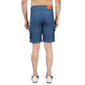 Meilleur prix Short en jean de haute qualité personnalisé pour hommes Bangladesh Style décontracté motif cargo au genou grande taille respirant - Product Image 5