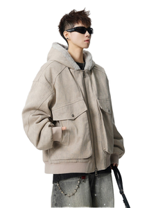 Chaqueta Casual de Invierno con Capucha y Cierre de Cremallera, Impermeable y Resistente al Viento para Hombre - Product Image 1
