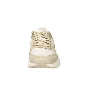 รองเท้าผ้าใบ Donna Suede Lace-Up สีเบจ รุ่น 407003 รองเท้าทรง Chunky ส้นสูง 4 ซม. ลายสัตว์ พื้นรองเท้าแบบนุ่ม  ไซส์ 36-41 - Product Image 6