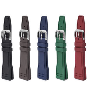 El más nuevo logotipo personalizado 20 mm 21 mm 22 mm FKM correas de reloj de goma General buceo correas de reloj de goma de liberación rápida para <span class=keywords><strong>IWC</strong></span> <span class=keywords><strong>Pilot</strong></span> - Product Image 6