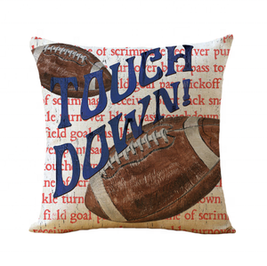 Balls Sport Home Furnishing Decoration Print <strong>Rectangular</strong> <strong>Cushion</strong> <strong>Cover</strong> with logo Print - Product Image 2