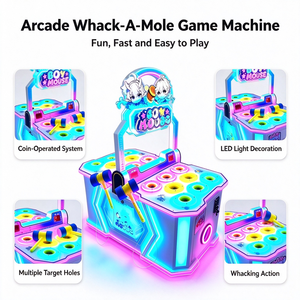 Macchina Distributrice di Capsule a Moneta con Fascia a Quadretti e Tubo Trasparente per Centri Commerciali, Sale Giochi e Parchi Divertimento - Product Image 1