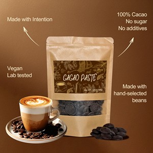 OEM tinh khiết & giàu sô cô la đen 99% Nghi Lễ cấp nguyên liệu ca cao dán - Product Image 3