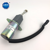Vanne solénoïde d'arrêt de carburant OEM 3415706 pour moteur diesel 6BT 4BT 6CT 12V/24V DC pour excavatrice