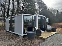 Maison modulaire extensible intelligente Ray-Zen de 20 pieds, bâtiment préfabriqué intégré