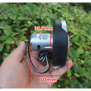 Motor de CC RS545 21.6V 120W con escobillas para aspiradora y electrodomésticos - Product Image 2
