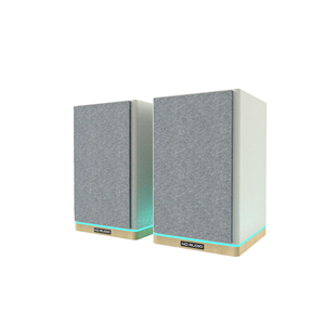 Altavoces de estantería HiFi BT5.0, 4 drivers, 100W, 2.0 canales, altavoz de karaoke con luz LED, entrada AUX USB para cine en casa y fiestas - Product Image 1