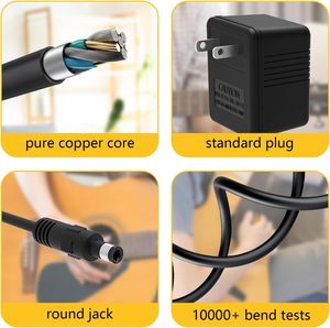 Lámpara de tubo de burbuja sensorial AC12V1.8A US 12v1800mA Bomba de agua Motor Fuente de alimentación 12V ADAPTADOR - Product Image 1