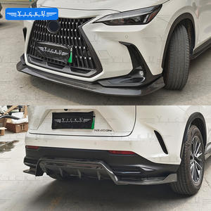 YICKU Kit de carrosserie de haute qualité pour <span class=keywords><strong>Lexus</strong></span> NX 2022 + mise à niveau YCK fibre de carbone lèvre avant diffuseur arrière Spoiler jupes latérales aile supérieure - Product Image 5