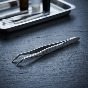 คีมผ่าตัดแบบโค้ง Hunter Forceps ทำจากเหล็กกล้าไร้สนิม สำหรับใช้ในห้องผ่าตัด ได้รับการรับรองมาตรฐาน CE ระดับ Class I แบบใช้มือ - Product Image 3