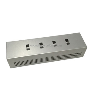 Boîtier d'alimentation électrique personnalisé en <span class=keywords><strong>aluminium</strong></span>/acier, découpe <span class=keywords><strong>laser</strong></span>, estampage, pliage, soudage, fabrication de tôles, boîte électrique - Product Image 3
