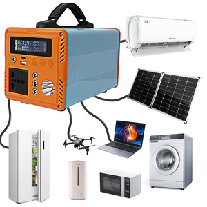 Portable <b>Solar</b> <b>Generator</b> Lithium Battery Powerstation Home Energy Storage Power Outdoor Portable Power Station YJ911 200W 400W P - Product Image 1