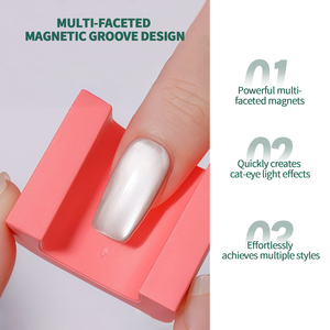 แม่เหล็กทำเล็บลายตาแมวแบบฝรั่งเศส <span class=keywords><strong>Nailpop</strong></span> Upgrade สำหรับมือใหม่และมืออาชีพ ใช้งานง่าย ดูดแม่เหล็กอัตโนมัติ - Product Image 2