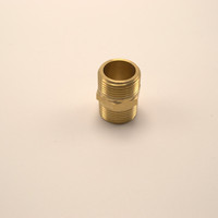 Raccords en laiton forgé de haute qualité avec filetages NPT/BSPT/BSPP, taille personnalisable, diamètre égal pour la plomberie de salle de bain
