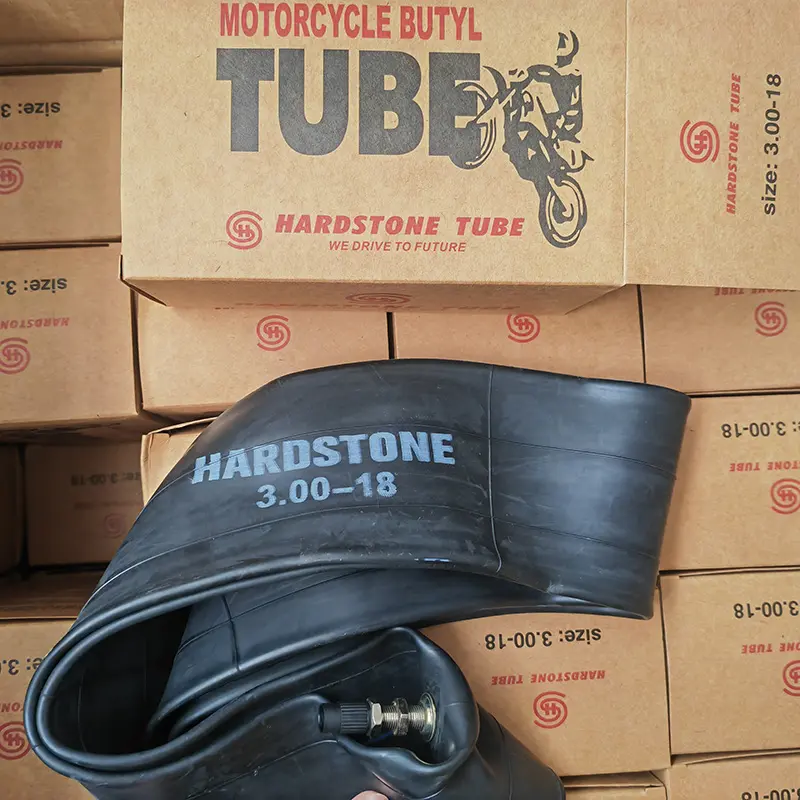 Marca HARDSTONE, venta al por mayor, 3 00 18, neumáticos de motocicleta, tubo interior para motocicleta, 300 18, cámara
