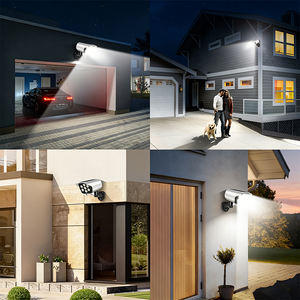 77LED <b>Solar</b> <b>Lights</b> Simulation <b>Security</b> Dummy Camera <b>Motion</b> <b>Sensor</b> Outdoor <b>Light</b> IP65 Waterproof Lamp 3 Mode For Home Garden - Product Image 6