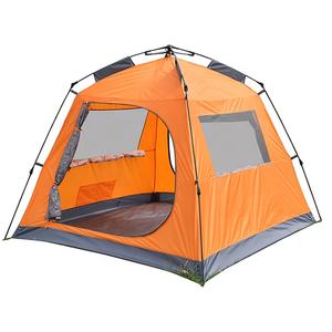 Grande <span class=keywords><strong>tente</strong></span> <span class=keywords><strong>de</strong></span> camping extérieure pliante portable personnalisée <span class=keywords><strong>tente</strong></span> automatique à ouverture rapide pour 3-4 personnes avec deux portes et un salon - Product Image 1