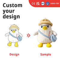 Peluche personnalisée pingouin explorateur, mascotte en peluche, poupée, personnage de dessin animé, cadeau, promotion de voyage, OEM ODM