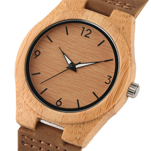 Orologi meccanici all'ingrosso legno orologio a mano fabbrica coppia amanti - Product Image 4