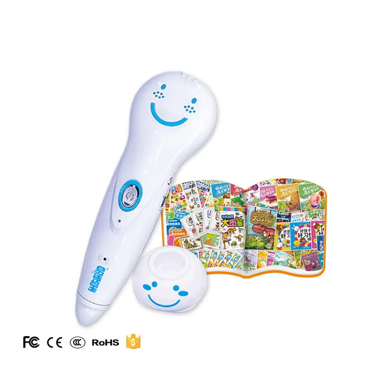 Kids educational picture book story audio books and smart talking pen for children