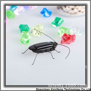 ของเล่นแมลงสาบพลังงานแสงอาทิตย์ 45x25x20 มม. สีดำ รูปทรงสัตว์ ของเล่นวิทยาศาสตร์เพื่อการศึกษาสำหรับเด็ก - Product Image 2