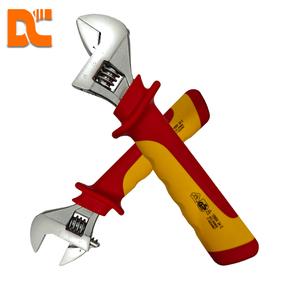 Clé à molette isolée VDE Clé mixte Finition chromée Clé hexagonale en acier au carbone pour usage industriel DIY Métrique OEM - Product Image 3
