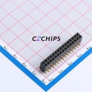 XDMH-02542-952*15P Pin Socket Through hole Component (THT) Connector 2x15P 2.54mm 2.54mm Square Hole - Product Image 1