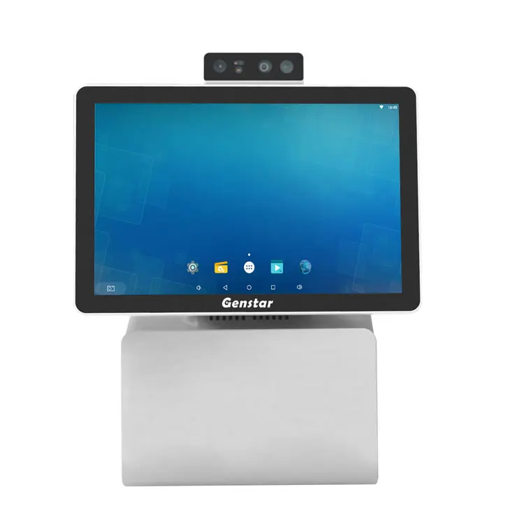 10.1 "Lcd-scherm 800*1280 Mobiele Android Pos Terminal Touchscreen Kassa Machine